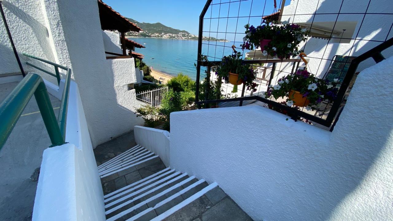 Irini Seaside Apartment PalaiónTsiflíkion Dış mekan fotoğraf